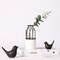 Small Animal Statues Home Decor Modern Style Black Decorative Ornaments for Living Room, Bedroom, Office Desktop, Cabinets…